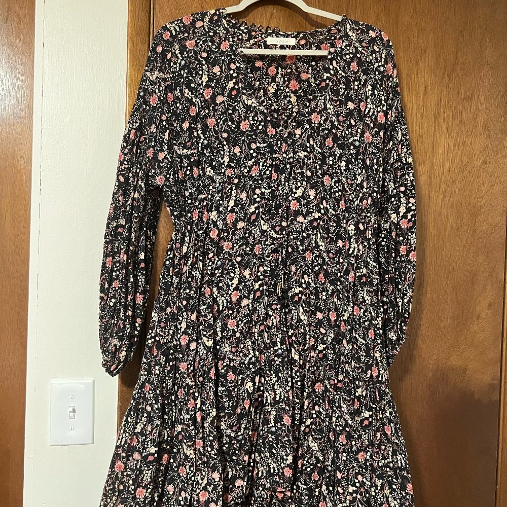 Doen Grasse Dress - Dark Floral - GC - M